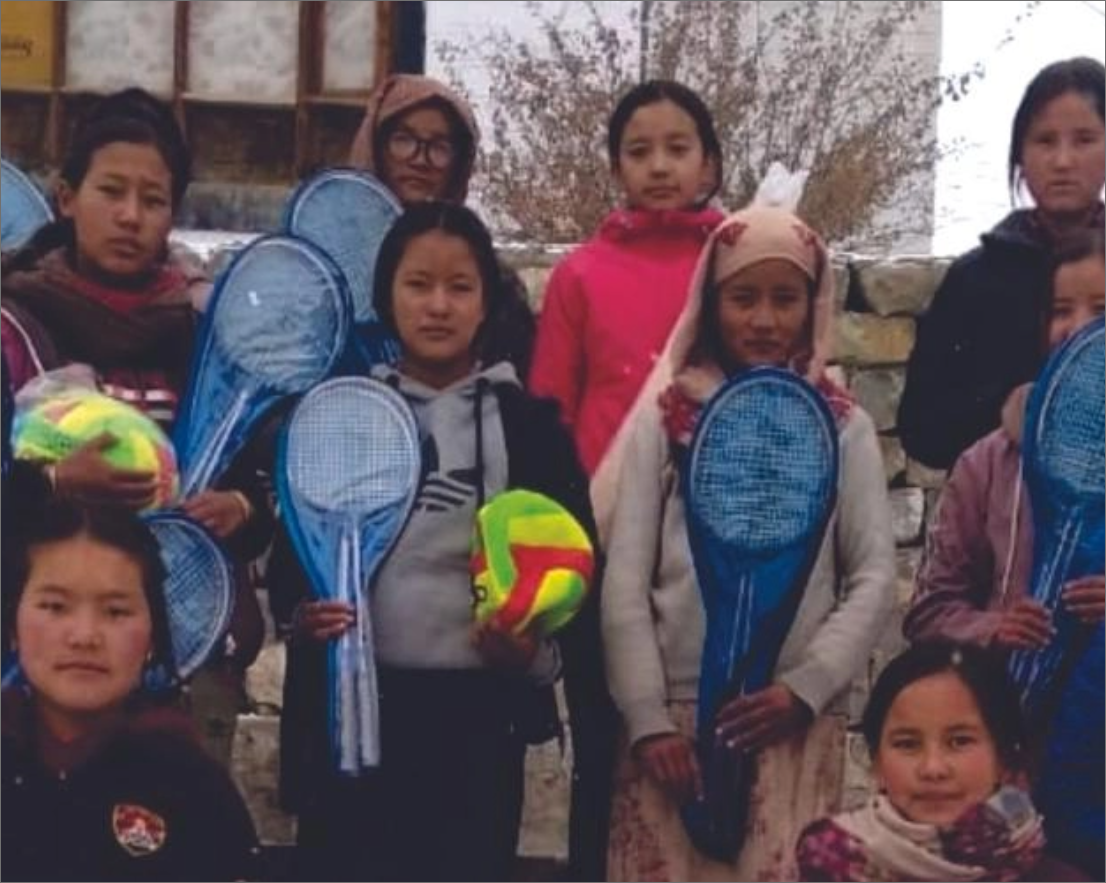 Bhavani Foundation delivered ‘Box of Happiness’ to the kids of Kaza, Himachal Pradesh.